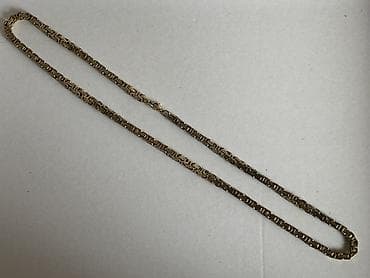 Наручные часы: Qızılı rəngli zəncir boyunbağı - Material: metal ərintisi, qızılı ton — 2