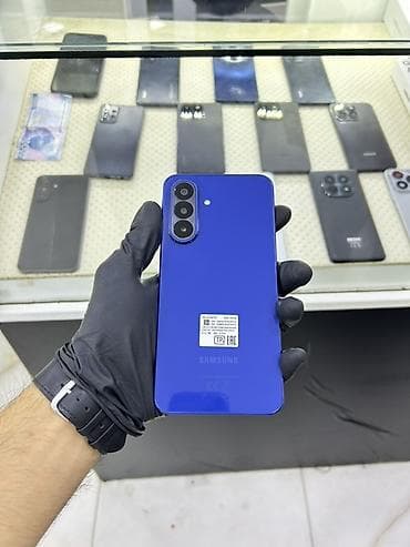 samsung galaxy tab a: Samsung 256 ГБ, цвет - Голубой, Гарантия, Беспроводная зарядка, Face ID — 1