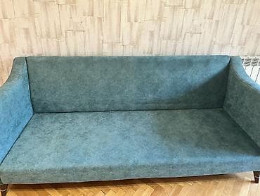 kamod mebel: Mavi-yaşıl tonlarda, minimalistik dizaynlı 3 nəfərlik divan - Rəng — 2