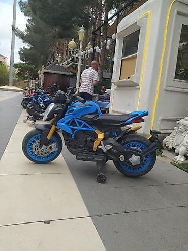 Uşaq üçün elektrik motosikleti - Model: sport tipli uşaq motosikleti