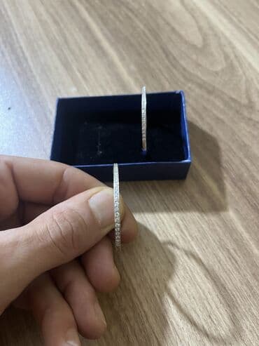 qızıl qolbağılar: Sırğa, Ağ qızıl, 750 Əyar, Pulsuz çatdırılma, Ünvandan götürmə — 3