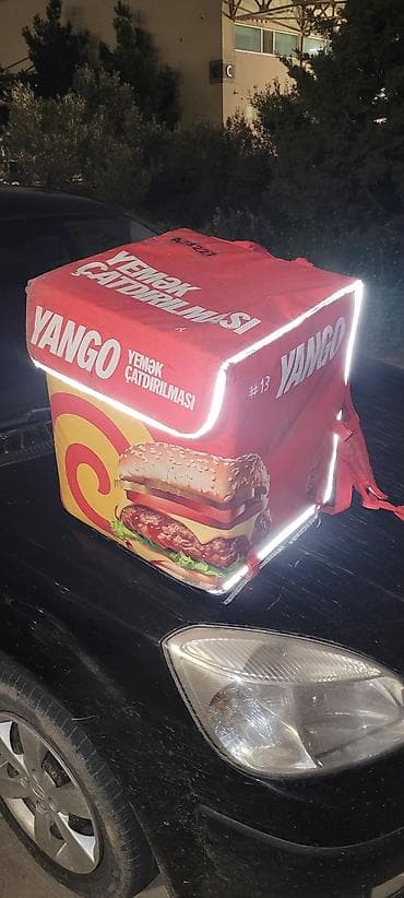 wolt sunka: YANGO yemək çatdırılması üçün izotermik termo-çanta. - Brend: YANGO - — 1