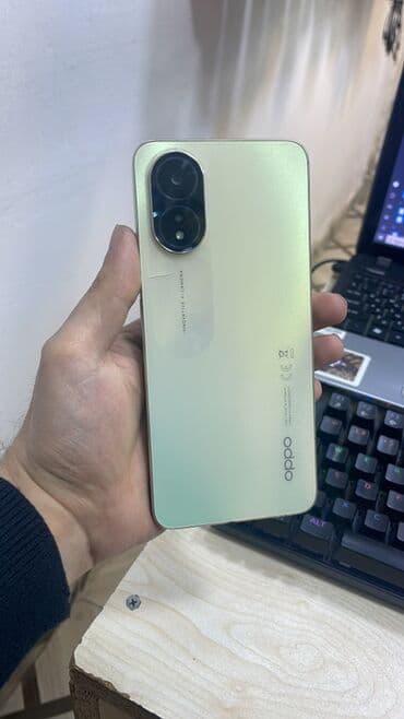 Oppo A58 4G, 128 GB, rəng - Yaşıl, İki sim kartlı