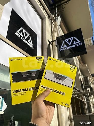 Operativ yaddaş (RAM) Corsair, 32 GB, > 4000 Mhz, DDR5, PC üçün