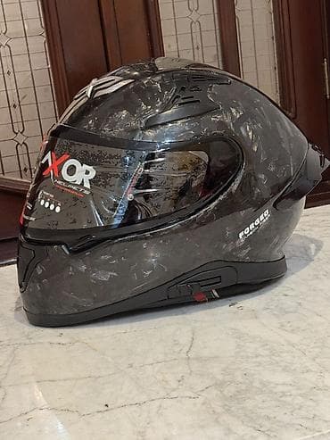 r22: AXOR integral tipli motosiklet dəbilqəsi - Model: AXOR (şüşə üzərində — 1