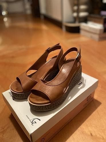 Ölçü: 36, rəng - Qəhvəyi, İşlənmiş