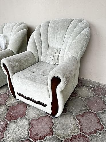 yataq kreslo: İşlənmiş, Klassik divan, Divan, Bazasız, Açılmayan — 3