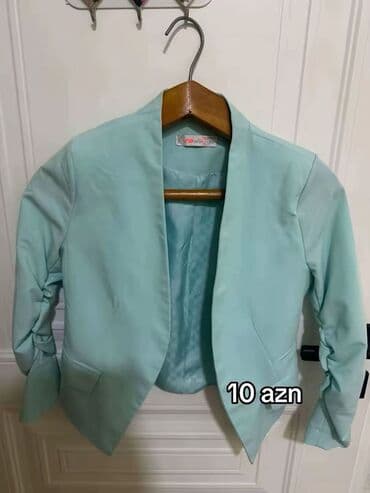 ketan pencekler: Qadın geyimləri – müxtəlif modellər - Qara qısa bleizer: klassik — 2