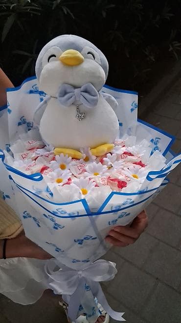 qaşqaldağ quşu: Uşaqçün sevgiliçün bele gözel hediyyelik gül buketlermizden sfariş ede — 6