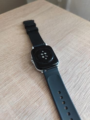 Elektronika: Amazfit GTS seriyasına aid ağıllı saat - Rəng: gümüşü korpus, qara — 2