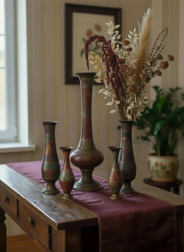 qədimi tava: Vaza dəsti, Mis — 1