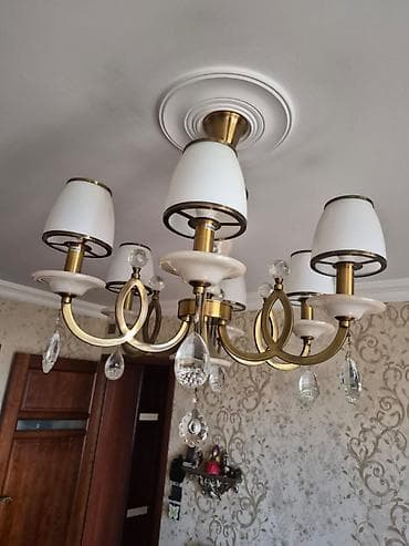 samdamlar: Çılçıraq, 6 lampa, Metal — 4