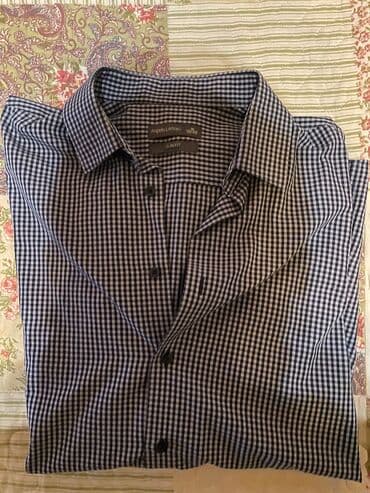 Köynək, Massimo Dutti, M, rəng - Qəhvəyi