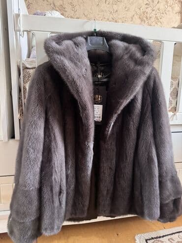 qış koftaları: Kürk, 2XL, rəng - Boz — 7