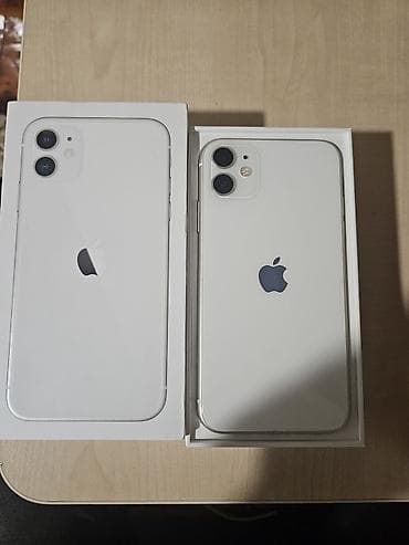 IPhone 11, 64 GB, Ağ, Simsiz şarj, Face ID lalafo.az -da IPhone 11, 64 GB, Ağ, Simsiz şarj, Face ID