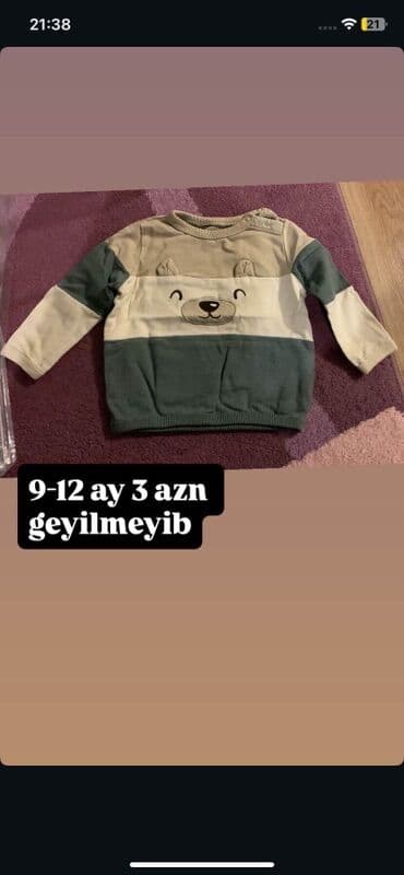 Cinslər və şalvarlar: Uşaq dəsti, Uniseks, 3 - 6 ay — 4