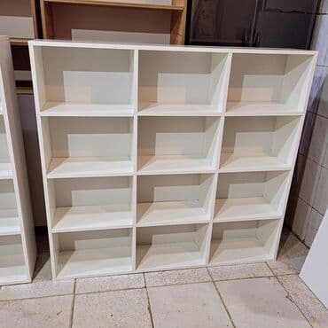 demir polkalar: Refler yenidir. hundurluk 130 sm eni 140 sm derinlik 25 sm refler — 4