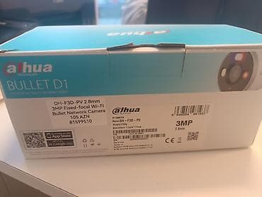 sony camera: Dahua BULLET D1 – 3MP Wi‑Fi şəbəkə kamerasi - Model: DH‑F3D‑PV - — 2