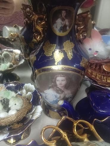caydan dəsti: Kolleksiya üçün dekorativ qab-qacaq dəsti - Porcelan və şüşə — 5