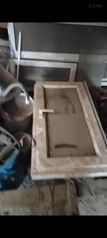 beton panel satilir: İkiqat şüşə paketi Plastik pəncərə, Еni: 54 sm, Uzunluğu: 94 sm — 2