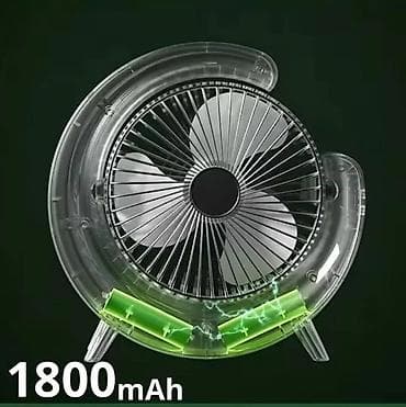 ventil: LED işıqlı masaüstü sərinkeş S14 . ❄️ Sərinlik artıq bir zəng qədər — 3