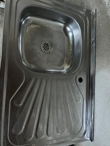 telvizor alti: Mətbəx üçün lavabo və alt dolab dəsti - Üst hissə: paslanmayan — 2