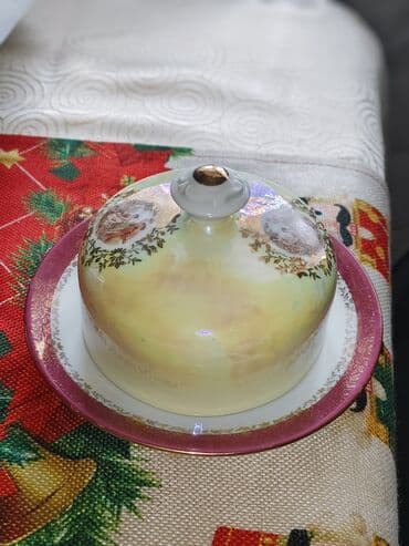 çay servis: Çay dəsti, rəng - Qızılı, Farfor, Çexiya — 5