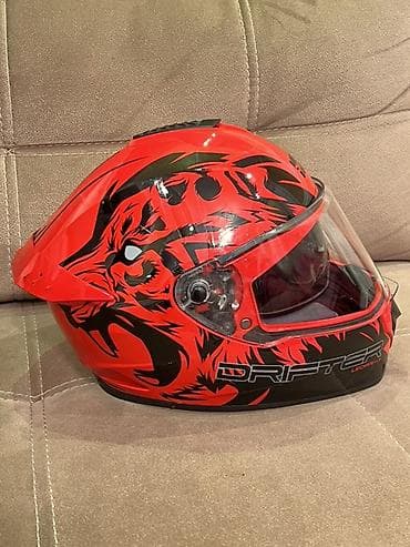 kask qiyməti: Məhsul: Studds Drifter “Leopard” tam üzlü motosiklet dəbilqəsi — 4