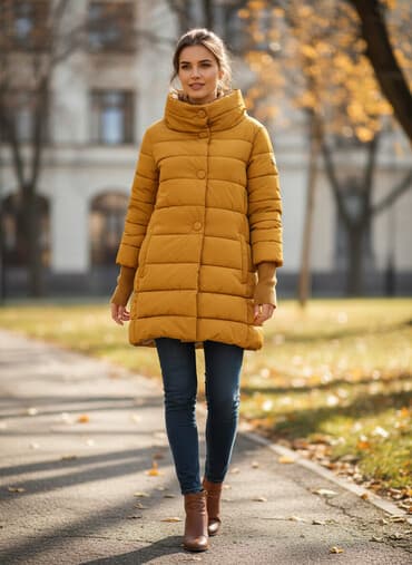 Palto, Max Mara, L, rəng - Sarı