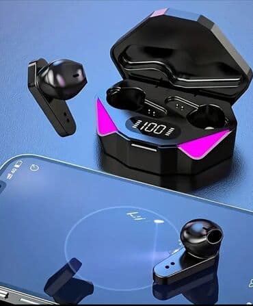 iphone xs qiymeti world telecom: Yeni Simsiz (Bluetooth) Qulaqcıqlar, rəng - Qara — 4