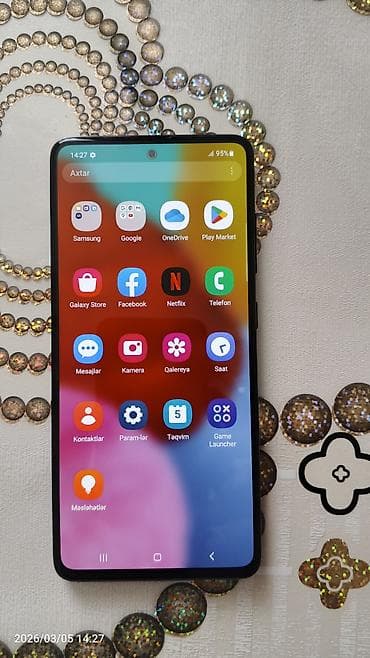 Samsung Galaxy A51, 128 GB, rəng - Qara, İki sim kartlı