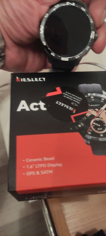 tv smart box: Smart saat, Suya davamlı, rəng - Qara — 1