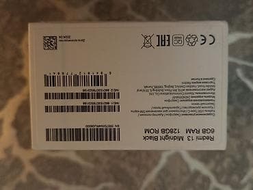 redmi k80: Redmi 13, 128 GB, rəng - Qara, Sensor — 5