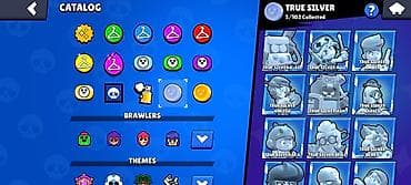 Brawl Stars hesabı – yüksək irəliləyiş və zəngin resurslarla - Kupa — 8