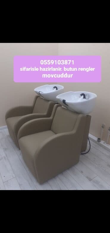 bərbər kreslosu satılır: Yeni, Saş yuyulması kreslosu — 1