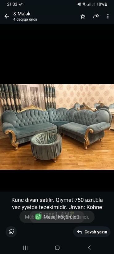 gunes panel: Künc divan — 1