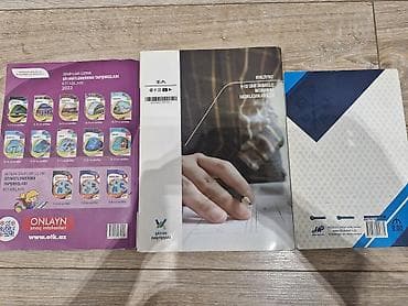 Kitablar və jurnallar: 👉 Ədəbiyyat + Riyaziyyat+Azərbaycan dili + İngilis dili kitabları — 4