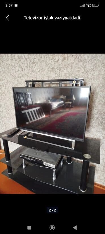 запчасти для стиральных машин: İşlənmiş Televizor Toshiba 32" 4K (3840x2160) — 1