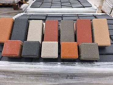 muncuq seti: Məhsul: Beton səki daşları (pavers) - Təyinat: həyət, bağ, giriş — 7