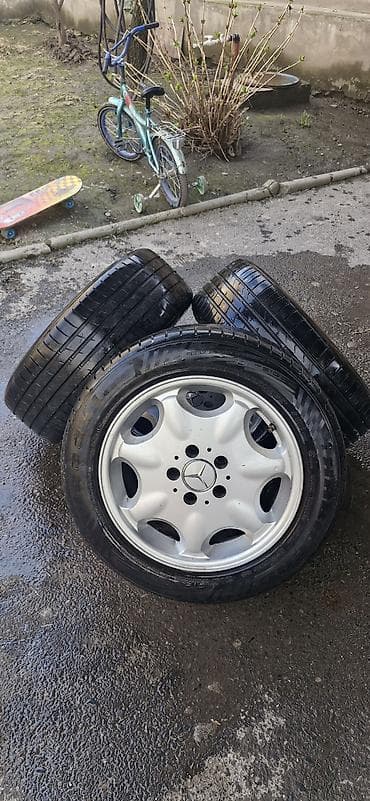 disk r18: Колесо Mercedes-Benz 215 / 55 / R 16, 5 Болтов — 6