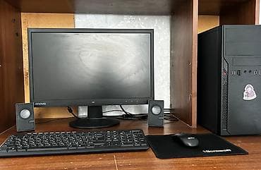 mikrafonu: Masaüstü kompüter komplekti Tərkib: - Sistem bloku: Intel Core — 1