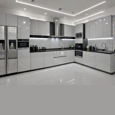 stolüstü işıq: Sifarişlə mətbəx dəsti, Özü çəkən petlələr, Mat laminat, Kredit var, Pulsuz çatdırılma, Rayonlara çatdırılma — 10