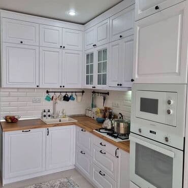 Sifarişlə taburetkalar: Sifarişlə mətbəx dəsti, Özü çəkən petlələr, MDF, Kredit yoxdur, Pulsuz çatdırılma — 3