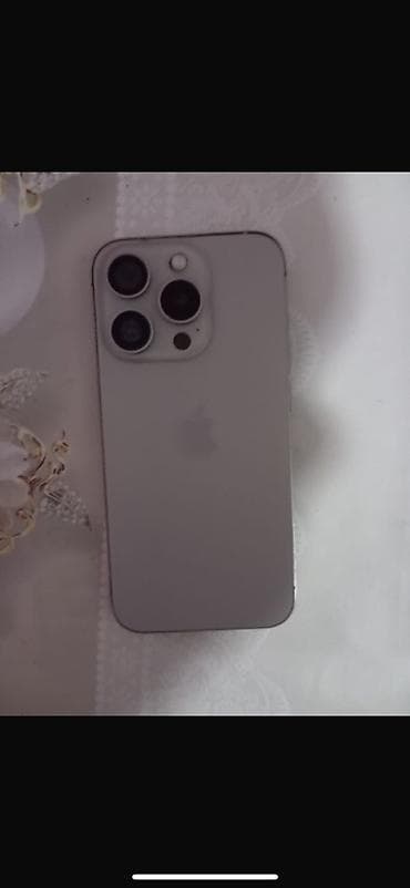 iphone 13 kreditlə: IPhone 15 Pro, 256 GB, Gümüşü, Face ID — 2