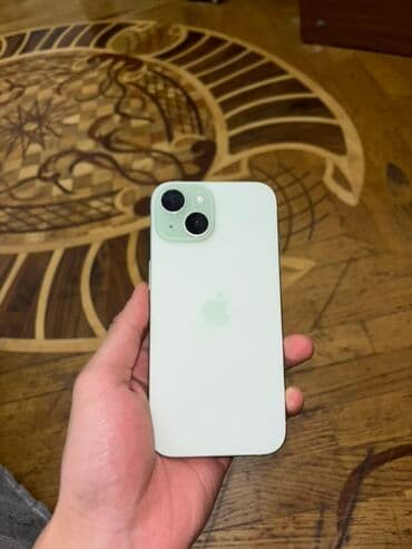 IPhone 15, 128 GB, Yaşıl, Face ID