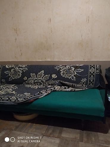 masa və stul: Divan, Açılmayan, Bazasız, Parça, Çatdırılma yoxdur — 2