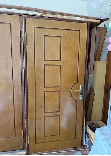 sehf qapi: Qonaq otağı üçün İşlənmiş Otaq qapısı 80x200 sm Zəmanətsiz, Ünvandan götürmə — 3