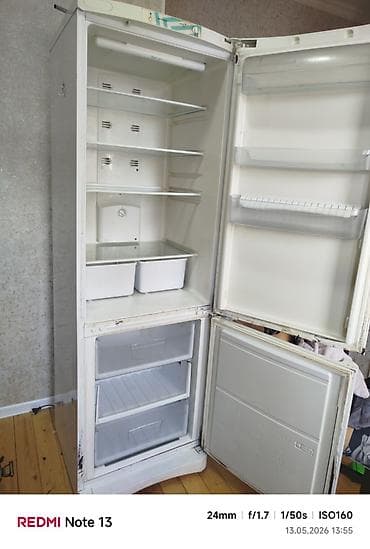 işlənmiş xaladelnik: İşlənmiş 2 qapılı Indesit Soyuducu Satılır, rəng - Ağ — 3