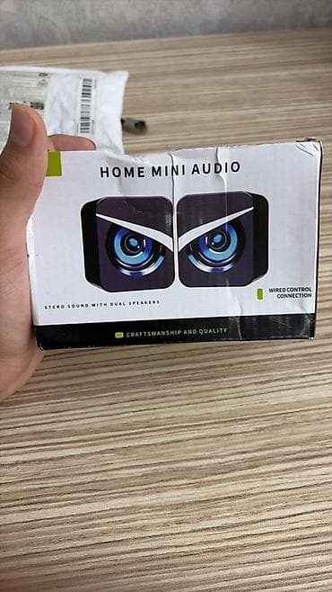 basavik qutu: HOME MINI AUDIO stolüstü stereo dinamiklər - İki ədəd kompakt — 2