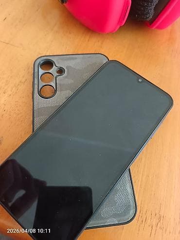 samsung qulaqlıq: Samsung Galaxy A14, rəng - Göy, Barmaq izi — 3